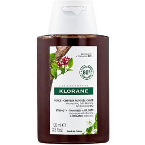 Klorane Quinine Edelweiss Shampoing Fortifiant 100ml - Publicité