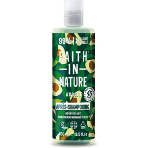 Faith In Nature Après-Shampoing Naturel Avocat 400ml - Publicité