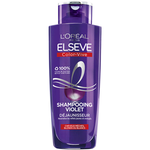 L'Oréal Paris L'Oréal Elsève Color-Vive Shampoing Violet Déjaunisseur 200ml - Publicité