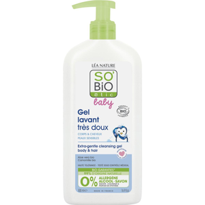 Léa Nature SO BiO étic So'Bio Étic Baby Gel Lavant Très Doux Bio 500ml - Publicité