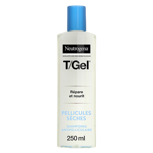 Neutrogena® T/Gel® Shampoing Pellicules Sèches 250ml - Publicité