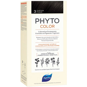 Phyto PhytoColor Coloration Permanente N°3 Châtain Foncé - Publicité