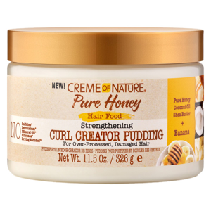 Creme of nature, Pure Honey, Masque hydratant, cheveux abîmés, 326g - Publicité