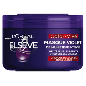 L'Oréal Paris L'Oréal Elsève Color-Vive Masque Violet Déjaunisseur Intense 250ml - Publicité
