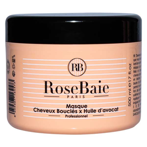 Rosebaie Masque Cheveux Bouclé x Huile d'Avocat 500ml - Publicité