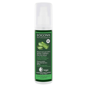 Logona Soins Capillaires Spray Hydratant à l'Aloe Vera Bio 150ml - Publicité