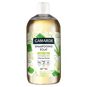 Gamarde Capillaire Shampoing Éclat Aloe Vera Bio 500ml - Publicité