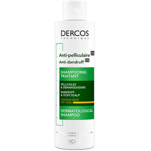 Vichy Dercos Shampoing Traitant Anti-Pelliculaire DS 200ml - Publicité