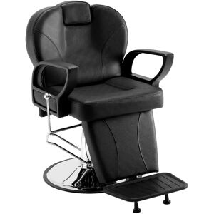 Vevor - Chaise de Coiffeur Inclinable 90°-130° Fauteuil de Salon Coiffure Hydraulique Pivotant 360° 150 kg Hauteur Reglable 930-1060 mm Siege Barbier pour Salon Professionnel, Shampoing, Beaute, Noir - Publicité