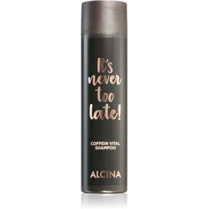 Alcina It's never too late! shampoing à la caféine pour fortifier les cheveux 250 ml - Publicité