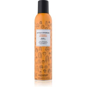 Alfaparf Milano Style Stories Original laque cheveux fixation forte 300 ml - Publicité