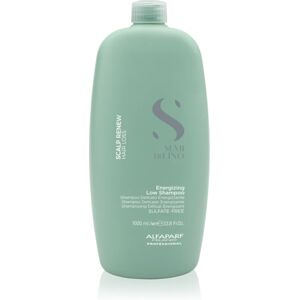 Alfaparf Milano Semi Di Lino Scalp Renew shampoing énergisant pour cheveux fins, clairsemés et fragilisés 1000 ml - Publicité