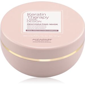 Alfaparf Milano Keratin Therapy Lisse Design masque réhydratant pour des cheveux brillants et doux 200 ml - Publicité