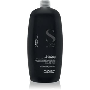 Alfaparf Milano Semi di Lino Sublime shampoing purifiant détoxifiant pour tous types de cheveux 1000 ml - Publicité