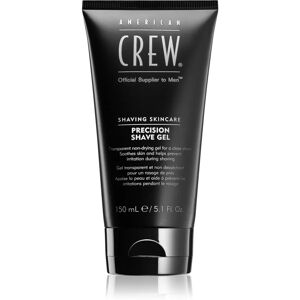 American Crew Shave & Beard Precision Shave Gel gel de rasage peaux sensibles 150 ml - Publicité