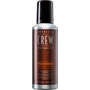 American Crew Techseries Control Foam mousse coiffante pour une fixation longue durée 200 ml - Publicité