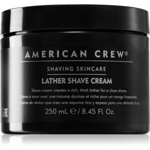 American Crew Shave & Beard Lather Shave Cream crème à raser 250 ml - Publicité