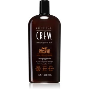 American Crew Daily Cleansing Shampoo shampoing purifiant pour homme 1000 ml - Publicité