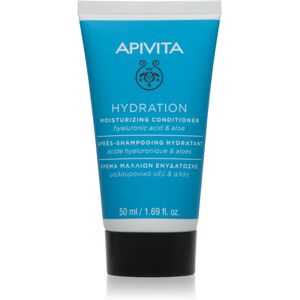 Apivita Hydratation Moisturizing après-shampoing hydratant pour tous types de cheveux 50 ml - Publicité