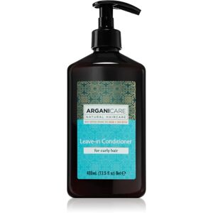 Arganicare Argan Oil & Shea Butter Leave-In Conditioner après-shampoing sans rinçage pour cheveux bouclés 400 ml - Publicité