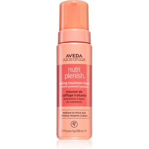 Aveda Nutriplenish™ Styling Treatment Foam mousse coiffante pour une hydratation et une brillance 200 ml - Publicité