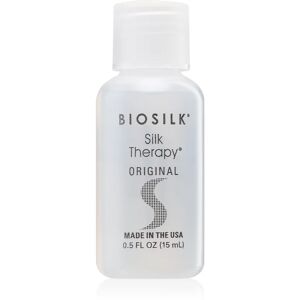 Biosilk Silk Therapy Original soin régénérateur texture soyeuse pour tous types de cheveux 15 ml - Publicité