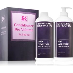 Brazil Keratin Bio Volume Conditioner après-shampoing volume (pour cheveux fins et sans volume) - Publicité