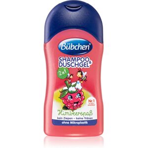 Bübchen Kids Shampoo & Shower II shampoing et gel de douche 2 en 1 format voyage Himbeere 50 ml