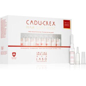 CADU-CREX Hair Loss HSSC Initial Hair Loss cure cheveux contre la chute naissante des cheveux pour homme 20x3,5 ml