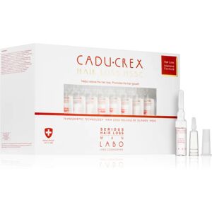 CADU-CREX Hair Loss HSSC Serious Hair Loss cure cheveux contre la chute sévère des cheveux pour homme 40x3,5 ml