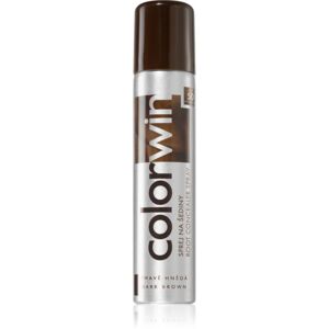 Colorwin Hair spray instantané effaceur de racines teinte Dark Brown 75 ml - Publicité