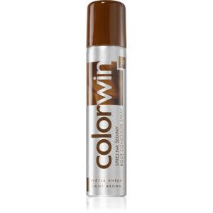 Colorwin Hair spray instantané effaceur de racines teinte Light Brown 75 ml - Publicité