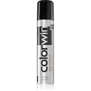 Colorwin Hair spray instantané effaceur de racines teinte Black 75 ml - Publicité