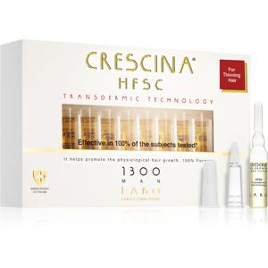 Crescina Transdermic 1300 Re-Growth traitement pour la croissance des cheveux pour homme 20x3,5 ml