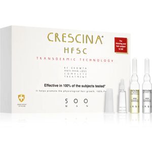 Crescina Transdermic 500 Re-Growth and Anti-Hair Loss traitement pour la croissance et contre la chute des cheveux pour homme 20x3,5 ml