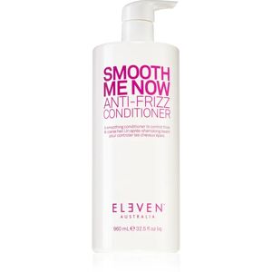 Eleven Australia Smooth Me Now Anti-Frizz Conditioner après-shampoing lissant pour des cheveux disciplinés sans frisottis 960 ml - Publicité