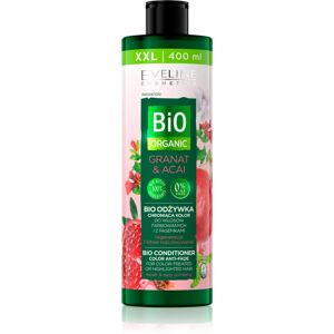 Eveline Cosmetics Bio Organic Granat & Acai après-shampoing régénérant pour cheveux colorés et méchés 400 ml - Publicité