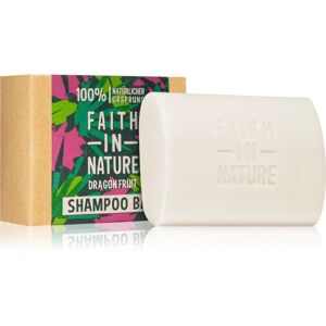 Faith In Nature Dragon Fruit shampoing solide bio pour cheveux abîmés et colorés 85 g - Publicité