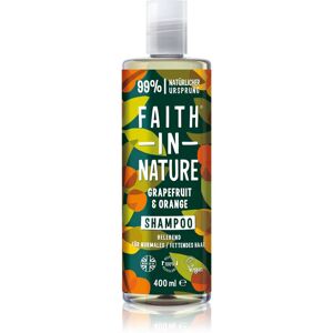 Grapefruit & Orange shampoing naturel pour cheveux normaux à gras 400 ml