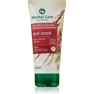 Farmona Herbal Care Ginseng après-shampoing régénérant pour cheveux fins 200 ml