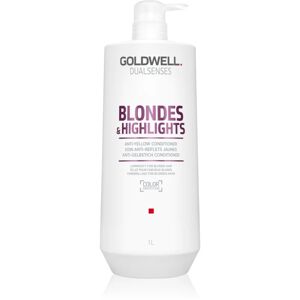 Goldwell Dualsenses Blondes & Highlights après-shampoing pour cheveux blonds anti-jaunissement 1000 ml - Publicité