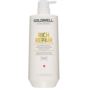 Goldwell Dualsenses Rich Repair shampoing rénovateur pour cheveux secs et abîmés 1000 ml - Publicité