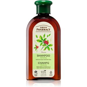 Green Pharmacy Hair Care Ginseng shampoing pour cuir chevelu gras et pointes sèches 350 ml