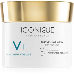 ICONIQUE Professional V+ Maximum volume Thickening mask masque intense pour des cheveux fins volumineux 100 ml - Publicité