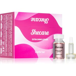 Inebrya Shecare Extra Shine Lotion cure intense pour cheveux abîmés 12x12 ml
