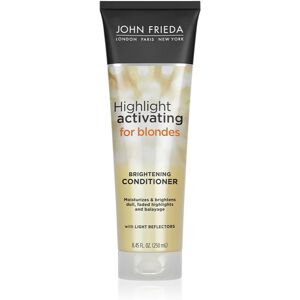 John Frieda Sheer Blonde Highlight Activating après-shampoing hydratant pour cheveux blonds 250 ml - Publicité