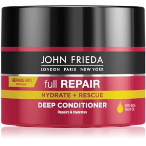 John Frieda Full Repair Hydrate+Rescue après-shampoing régénérateur en profondeur pour un effet naturel 250 ml - Publicité