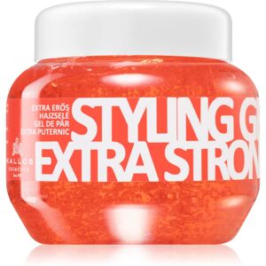 Kallos Styling Gel Extra Strong Hold gel cheveux fixation extra forte 275 ml - Publicité
