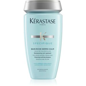 Kérastase Spécifique Bain Riche Dermo-Calm shampoing pour cuir chevelu sensible et cheveux secs sans silicone 250 ml - Publicité