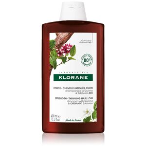 Klorane Quinine & Edelweiss Bio shampoing fortifiant anti-chute 400 ml - Publicité